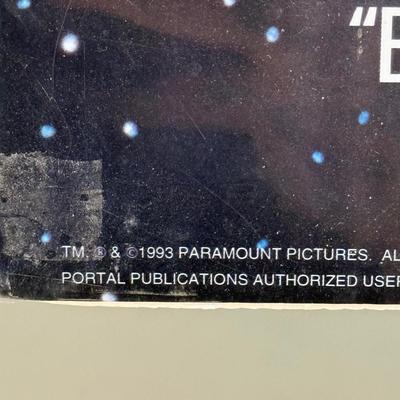 LOT 11P: Star Trek Decor - Wall Clocks, Poster, Framed Print & More