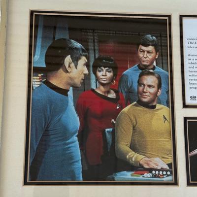 LOT 11P: Star Trek Decor - Wall Clocks, Poster, Framed Print & More