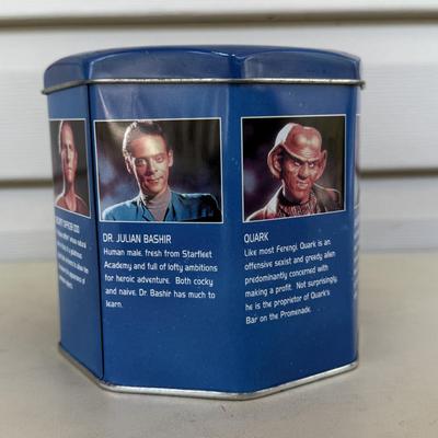LOT 13P: Star Trek Deep Space Nine Watch in Tin, Hat, Pez & More