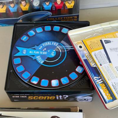 LOT 13P: Star Trek Deep Space Nine Watch in Tin, Hat, Pez & More