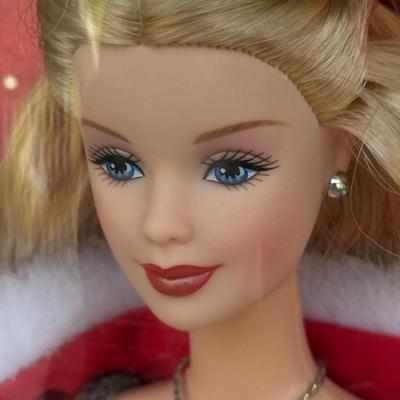 LOT 15P: NRFB Mattel Happy Holidays Barbie Dolls - 50304, 14103 & 20200