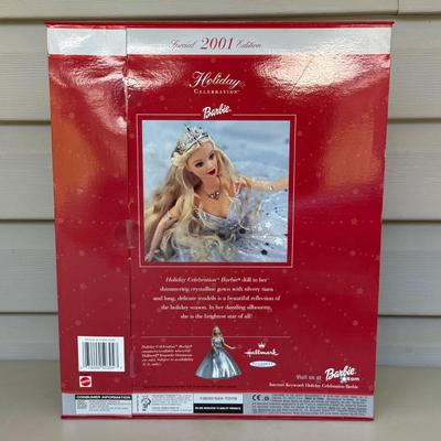 LOT 15P: NRFB Mattel Happy Holidays Barbie Dolls - 50304, 14103 & 20200