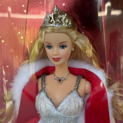LOT 15P: NRFB Mattel Happy Holidays Barbie Dolls - 50304, 14103 & 20200