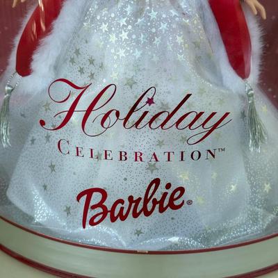 LOT 15P: NRFB Mattel Happy Holidays Barbie Dolls - 50304, 14103 & 20200