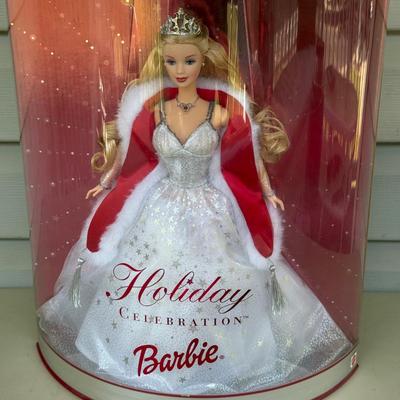 LOT 15P: NRFB Mattel Happy Holidays Barbie Dolls - 50304, 14103 & 20200