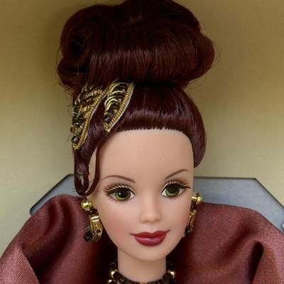 LOT 16P: NRFB Mattel Barbie Dolls - 2001 Midnight Tuxedo Barbie 28796 & Cafe Society Barbie 18892