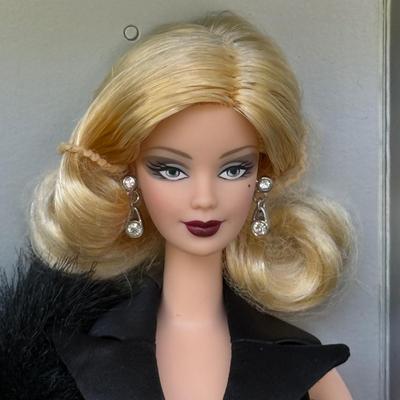 LOT 16P: NRFB Mattel Barbie Dolls - 2001 Midnight Tuxedo Barbie 28796 & Cafe Society Barbie 18892