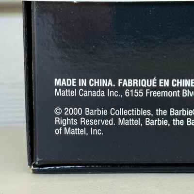 LOT 16P: NRFB Mattel Barbie Dolls - 2001 Midnight Tuxedo Barbie 28796 & Cafe Society Barbie 18892