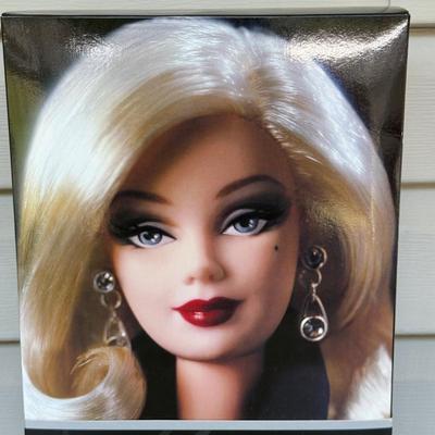 LOT 16P: NRFB Mattel Barbie Dolls - 2001 Midnight Tuxedo Barbie 28796 & Cafe Society Barbie 18892