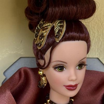 LOT 16P: NRFB Mattel Barbie Dolls - 2001 Midnight Tuxedo Barbie 28796 & Cafe Society Barbie 18892