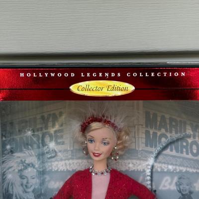 LOT 17P: NRFB Mattel Barbie Doll Marilyn Monroe Collection - The Seven Year Itch 17155, Gentlemen Prefer Blondes 17452 & 17451