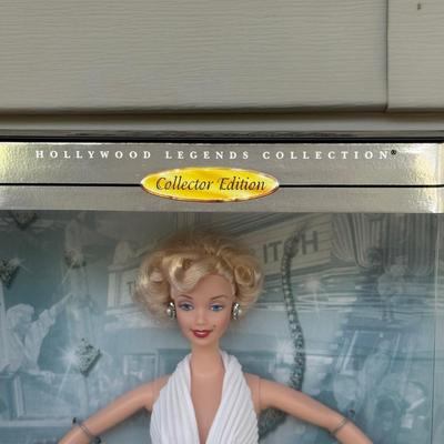LOT 17P: NRFB Mattel Barbie Doll Marilyn Monroe Collection - The Seven Year Itch 17155, Gentlemen Prefer Blondes 17452 & 17451