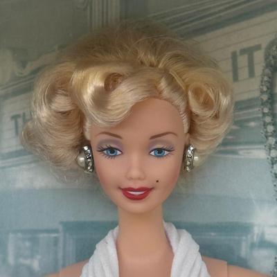 LOT 17P: NRFB Mattel Barbie Doll Marilyn Monroe Collection - The Seven Year Itch 17155, Gentlemen Prefer Blondes 17452 & 17451