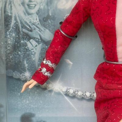 LOT 17P: NRFB Mattel Barbie Doll Marilyn Monroe Collection - The Seven Year Itch 17155, Gentlemen Prefer Blondes 17452 & 17451