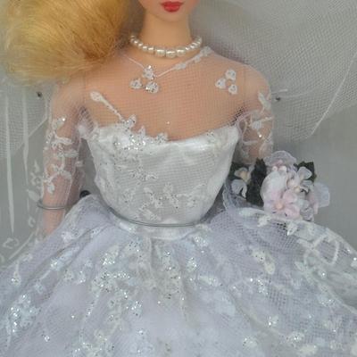 LOT 18P: NRFB Mattel Barbie Doll Collectors Edition Wedding Day Barbie 17119 & 17120 & Solo In The Spotlight Reproduction 13534