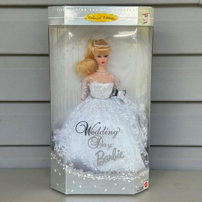 LOT 18P: NRFB Mattel Barbie Doll Collectors Edition Wedding Day Barbie 17119 & 17120 & Solo In The Spotlight Reproduction 13534