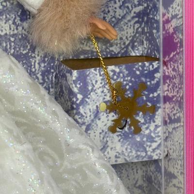 LOT 19P: NRFB Mattel Barbie Doll Special Edition Winter Fantasy 17249 & Winter Evening 19218