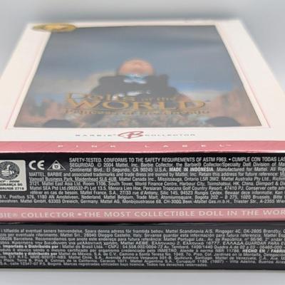 LOT 20P: NRFB Mattel Barbie Collector Edition Dolls Of the World, Princess of the Navajo, 2004 ID # B8956, A Beautiful Addition to Any...