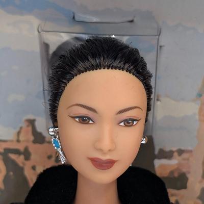 LOT 20P: NRFB Mattel Barbie Collector Edition Dolls Of the World, Princess of the Navajo, 2004 ID # B8956, A Beautiful Addition to Any...