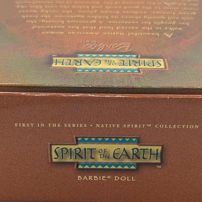 LOT 22P: NRFB Mattel Barbie Collector Edition, Spirit of the Earth, 2001 ID # 50707, Just Gorgeous In Every Detail!
