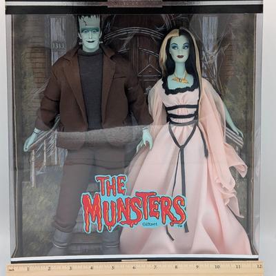 LOT 23P: NRFB Mattel Barbie Collectibles, The Munsters Gift Set, 2001, ID # 50544, Don't Miss This Monstrous Opportunity to Own This...