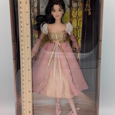 LOT 31P: NRFB Mattel Barbie Collector Edition Doll, Romeo and Juliet, 2004 ID # B5655, "But, Soft, What Light Through Yonder Window...