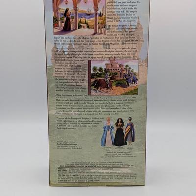 LOT 32P: NRFB Mattel Barbie Collector Edition, Princess of the Portuguese Empire 2002 ID # 56217 & Spanish Barbie 1999 ID #24670