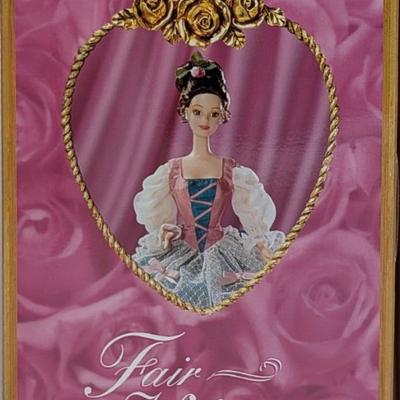 LOT 33P: NRFB Mattel Barbie Collector Edition Hallmark Special Edition Fair Valentine 1997 ID # 18091 & Sentimental Valentine 1996 ID...