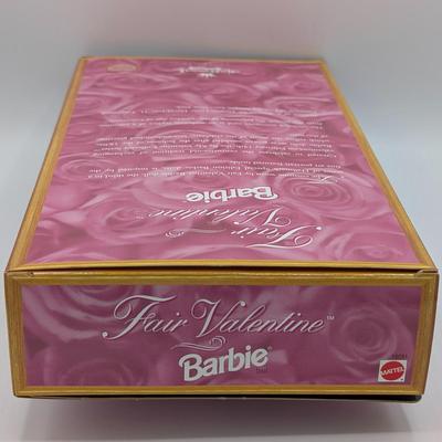 LOT 33P: NRFB Mattel Barbie Collector Edition Hallmark Special Edition Fair Valentine 1997 ID # 18091 & Sentimental Valentine 1996 ID...