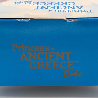 LOT 34P: NRFB Mattel Barbie Collector Editions Princess of the Nile, 2001 ID # 53369 & Princess of Ancient Greece, 2003 ID #B3461