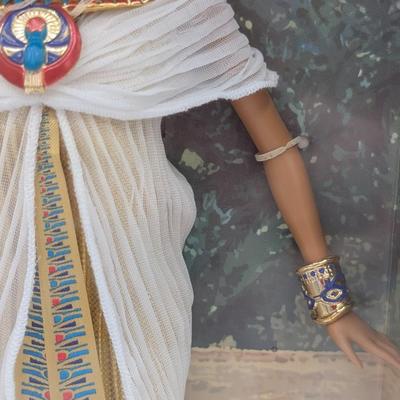 LOT 34P: NRFB Mattel Barbie Collector Editions Princess of the Nile, 2001 ID # 53369 & Princess of Ancient Greece, 2003 ID #B3461