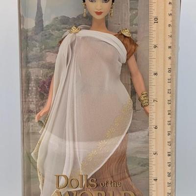 LOT 34P: NRFB Mattel Barbie Collector Editions Princess of the Nile, 2001 ID # 53369 & Princess of Ancient Greece, 2003 ID #B3461