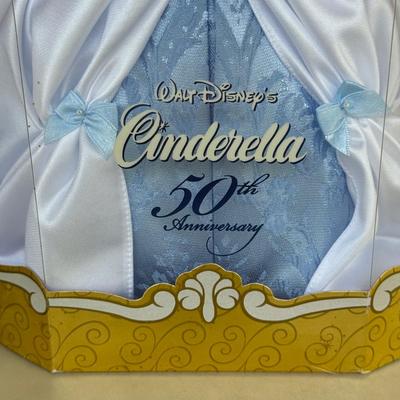 LOT 81P: NRFB Mattel Barbie Doll Walt Disney Cinderella & Mary Poppins 26291 & 23590 & Disney Belle Princess Horse Doll &...