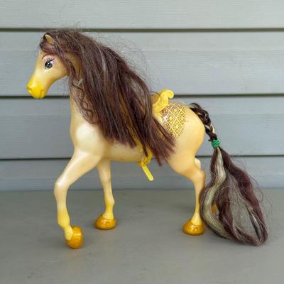 LOT 81P: NRFB Mattel Barbie Doll Walt Disney Cinderella & Mary Poppins 26291 & 23590 & Disney Belle Princess Horse Doll &...