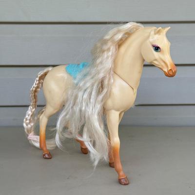 LOT 81P: NRFB Mattel Barbie Doll Walt Disney Cinderella & Mary Poppins 26291 & 23590 & Disney Belle Princess Horse Doll &...