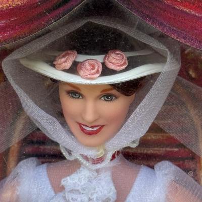 LOT 81P: NRFB Mattel Barbie Doll Walt Disney Cinderella & Mary Poppins 26291 & 23590 & Disney Belle Princess Horse Doll &...