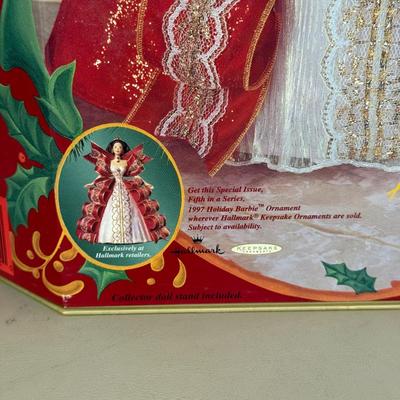 LOT 82P: NRFB Mattel Barbie Dolls Happy Holidays Barbies 17832