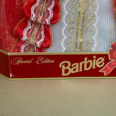 LOT 82P: NRFB Mattel Barbie Dolls Happy Holidays Barbies 17832
