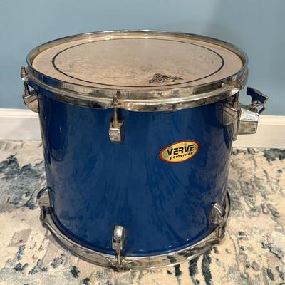 LOT 83B: Verve Percussion 4 Piece Drum Set w/ Music Stand, Chair & More!