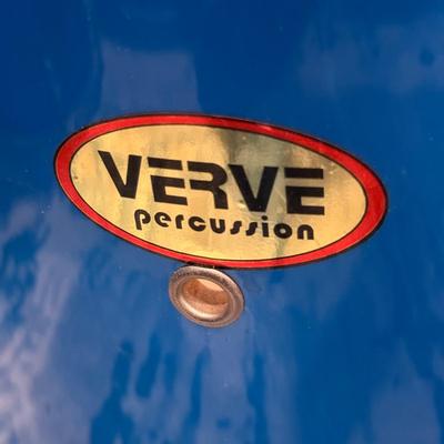 LOT 83B: Verve Percussion 4 Piece Drum Set w/ Music Stand, Chair & More!