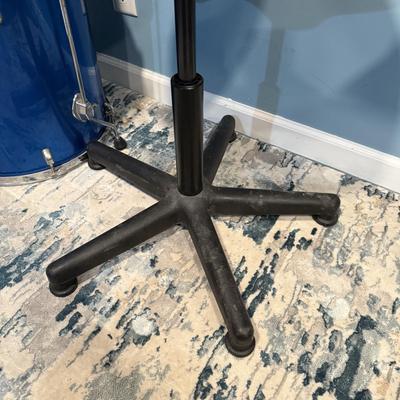 LOT 83B: Verve Percussion 4 Piece Drum Set w/ Music Stand, Chair & More!