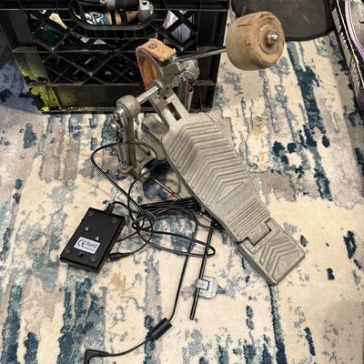 LOT 83B: Verve Percussion 4 Piece Drum Set w/ Music Stand, Chair & More!