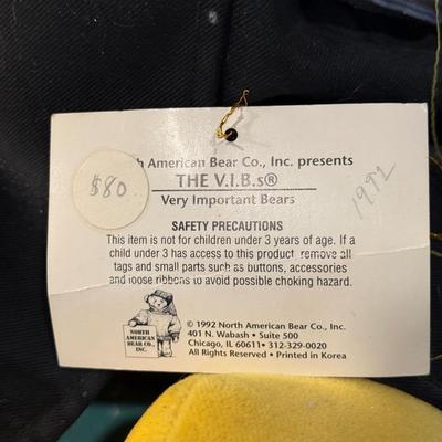 LOT 84B: Winnie the Pooh Toy Box, Plush Lamp & Beary Poppins Teddy Bear