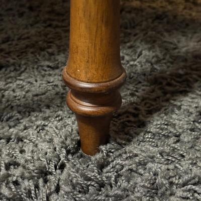 LOT 89B: Two Ashley Furniture Kuliwood & Leather Bar Stools