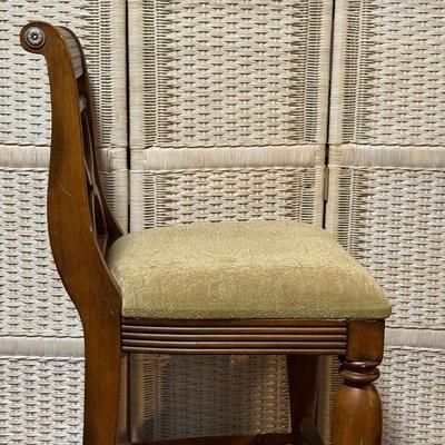 LOT 89B: Two Ashley Furniture Kuliwood & Leather Bar Stools