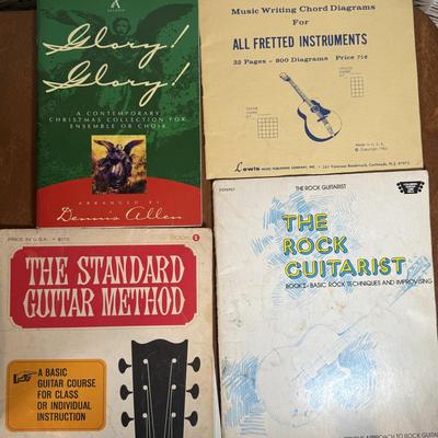 LOT 98B: Collection Of Vintage Sheet Music & More