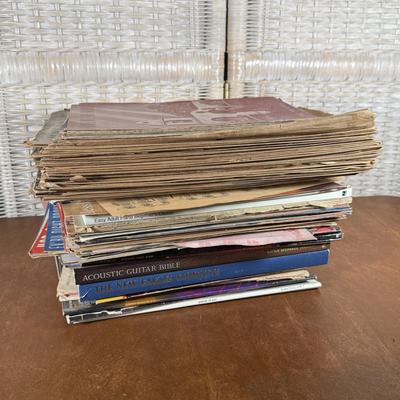 LOT 98B: Collection Of Vintage Sheet Music & More