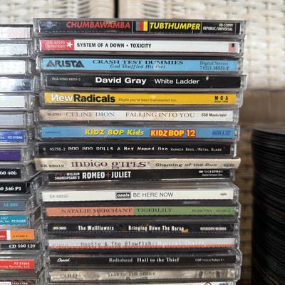 LOT 99B: Large CD & 45 Records - Korn, 50 Cent, Nirvana & More!