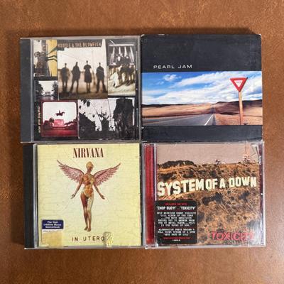 LOT 99B: Large CD & 45 Records - Korn, 50 Cent, Nirvana & More!