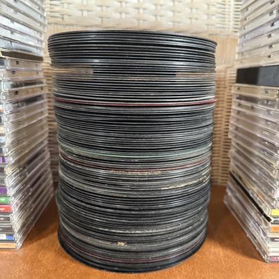 LOT 99B: Large CD & 45 Records - Korn, 50 Cent, Nirvana & More!